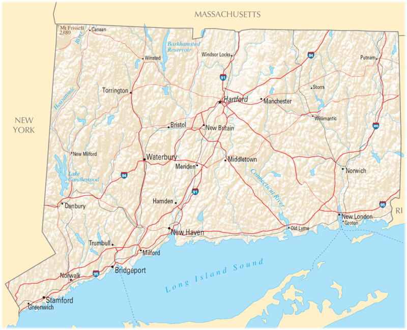 Asian Store Locations - Connecticut