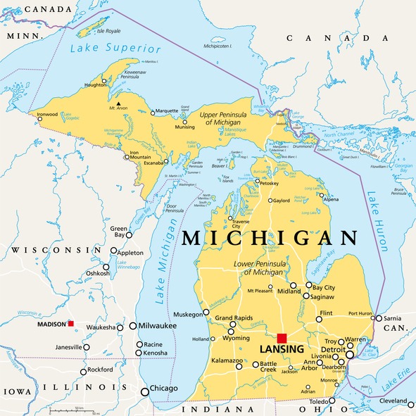 Asian Store Locations - Michigan