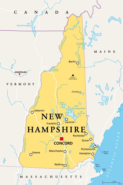 Asian Store Locations - New Hampshire