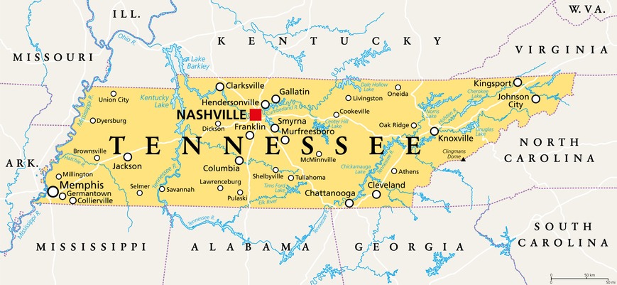 Asian Store Locations - Tennessee