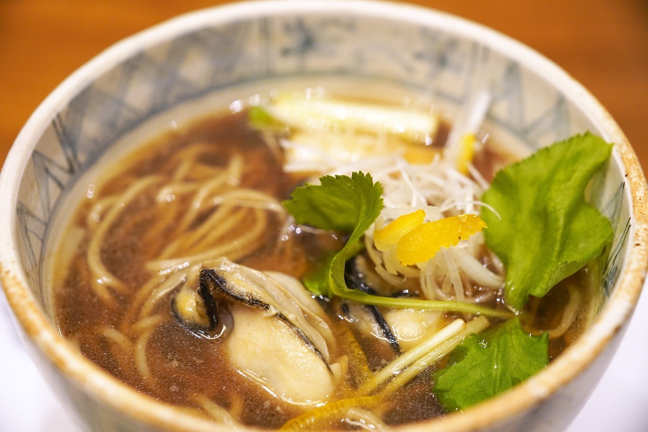 Buckwheat Noodles in Radish Kimchi Water - Dongchimi-naengmyeon