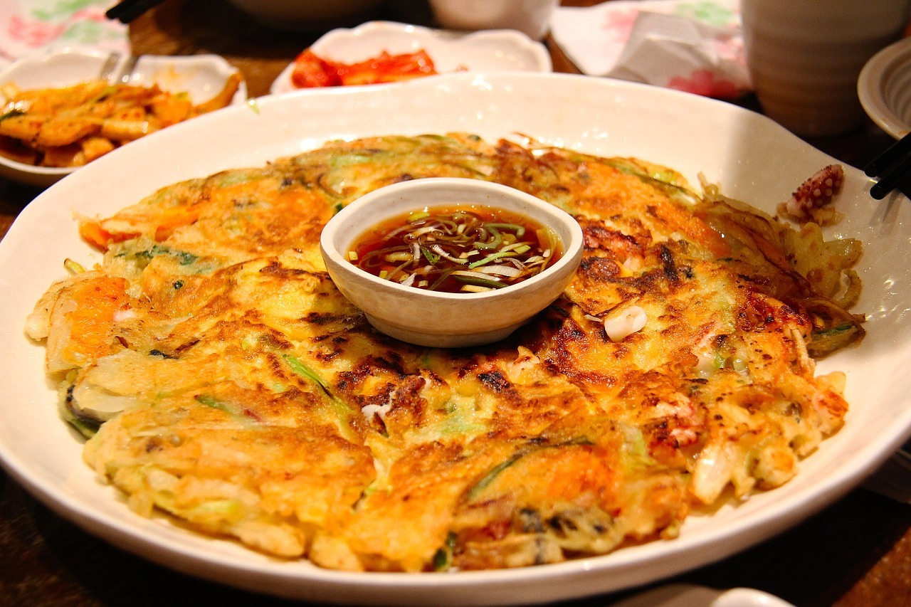 Korean Kimchijeon Kimchi Pancake