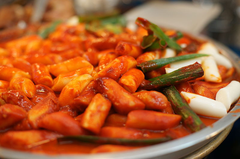 Korean Picnic, Street, and Snack Food Recipes Ddeokbokki (Tteokbokki) 떡볶이