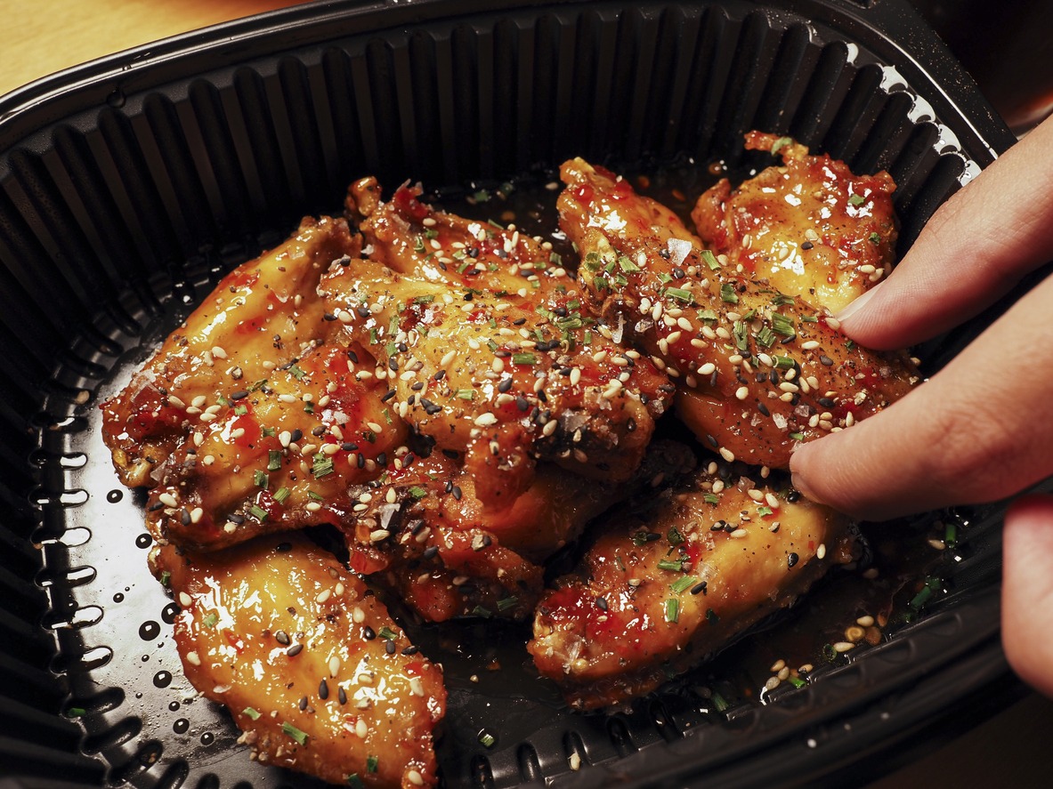 Korean Sesame Chicken Wings