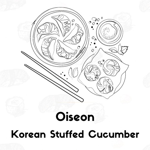 Oiseon – Korean Stuffed Cucumber