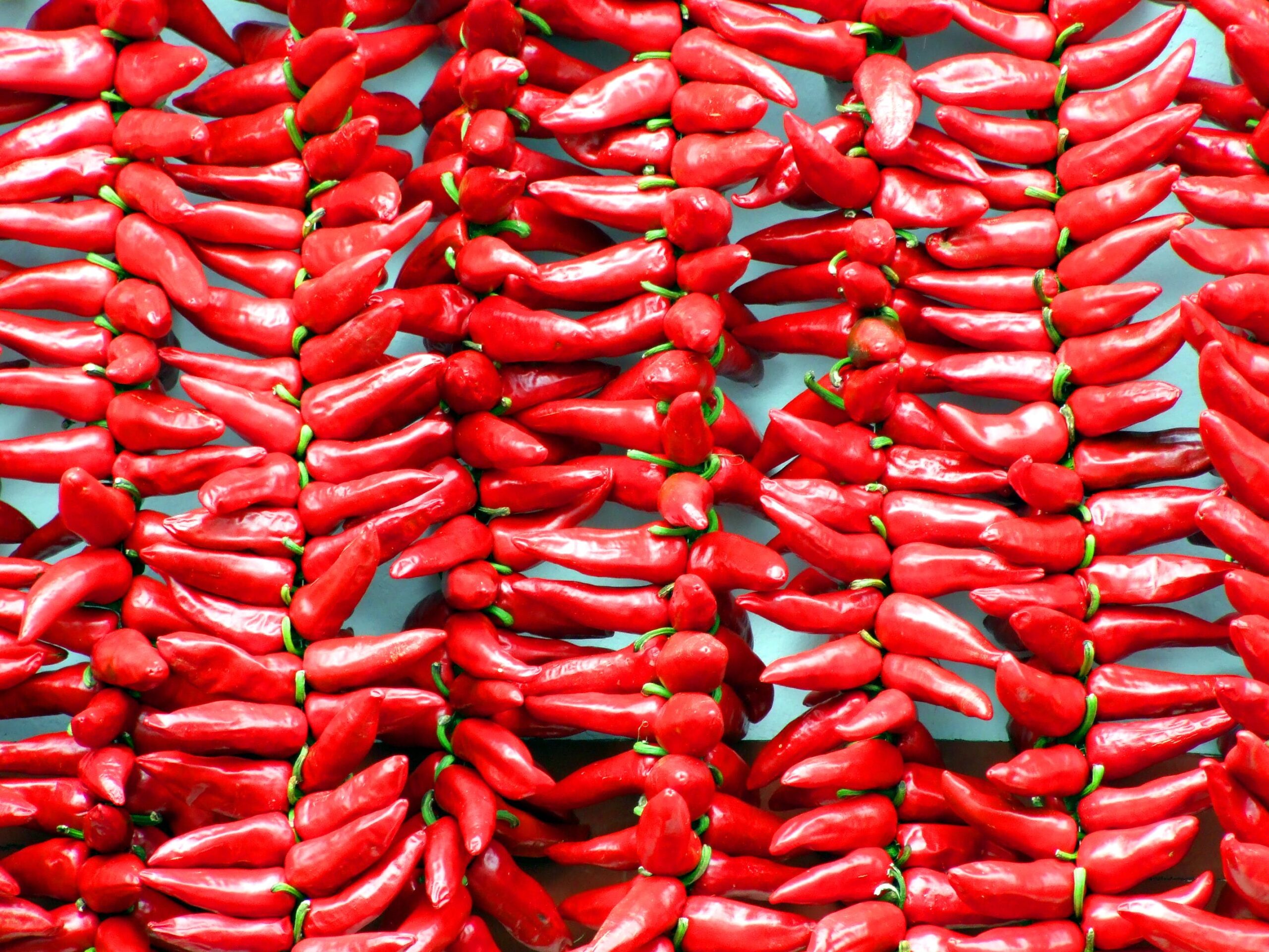 Peppers, hot chile, sun-dried, ground