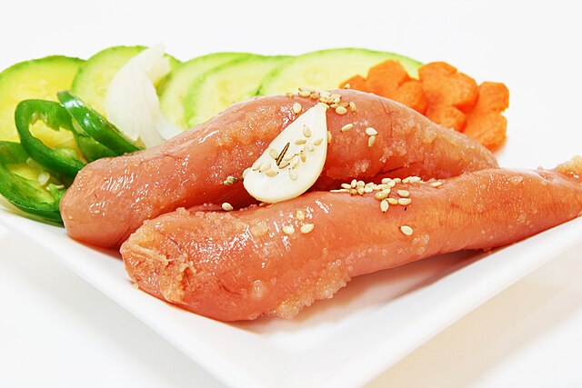 Steamed Spicy Pollack Roe