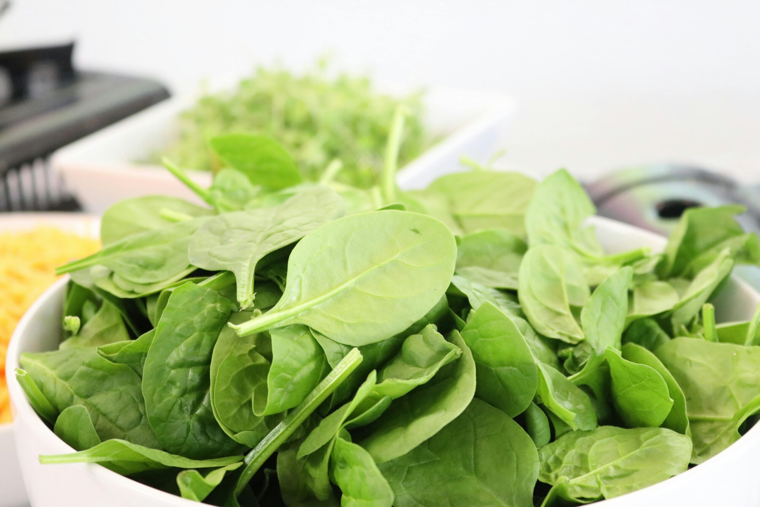 Preparing Basic Ingredients Spinach