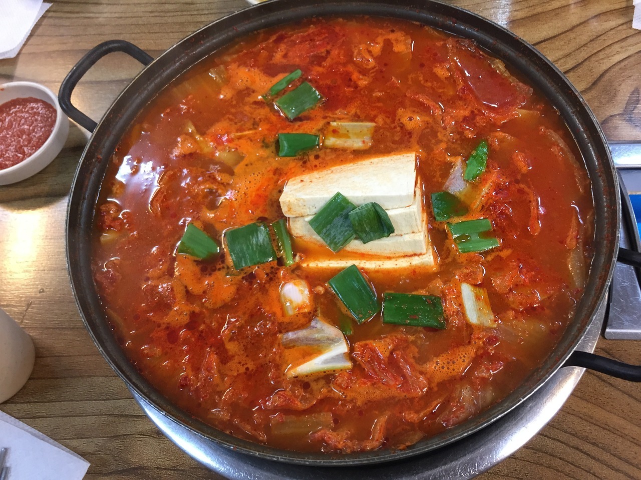 Sundubu jjigae (Soft tofu stew)