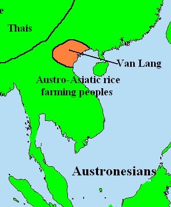 The Văn Lang Map