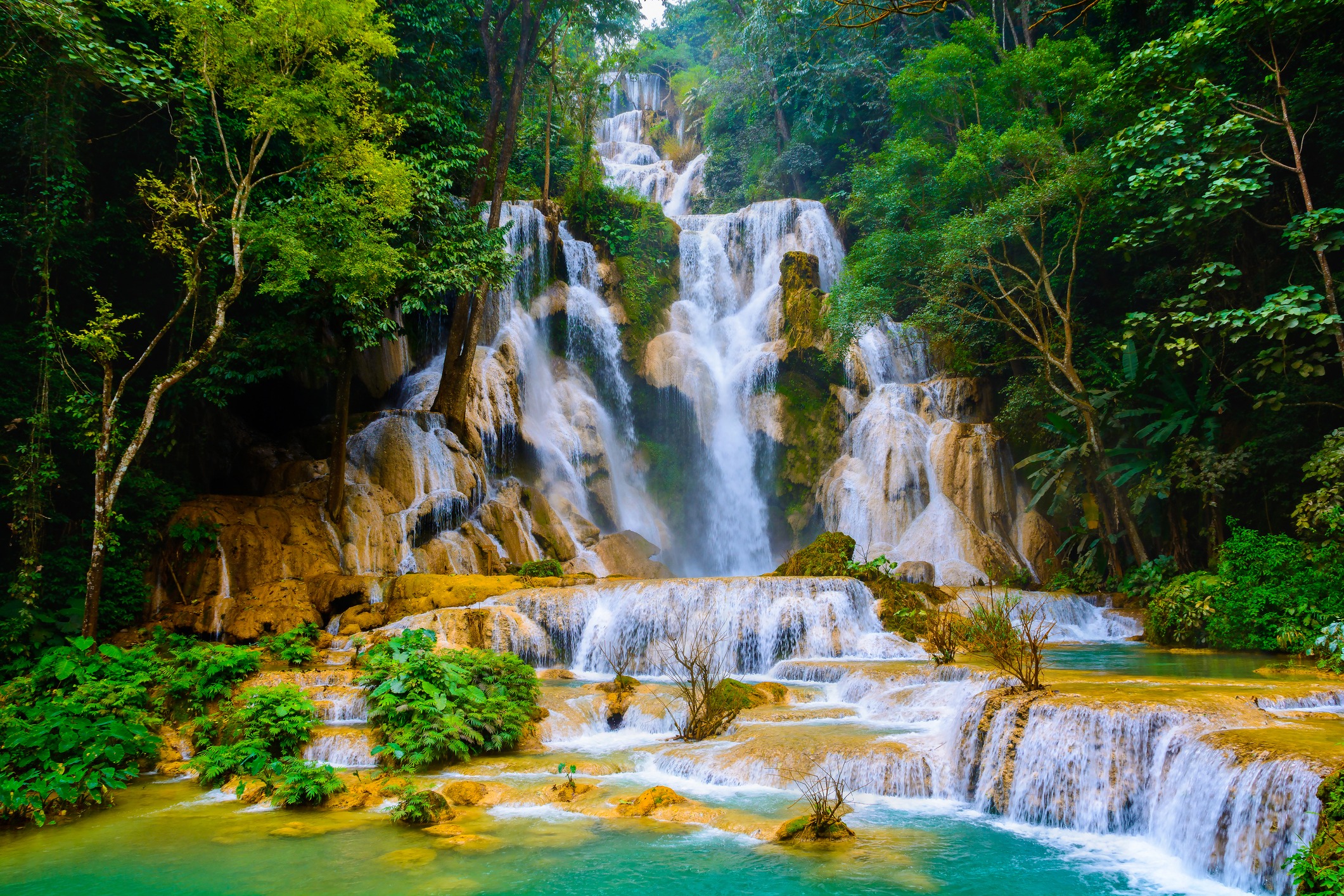 Kuang-Si-Waterfall-in-Luang-Prabang
