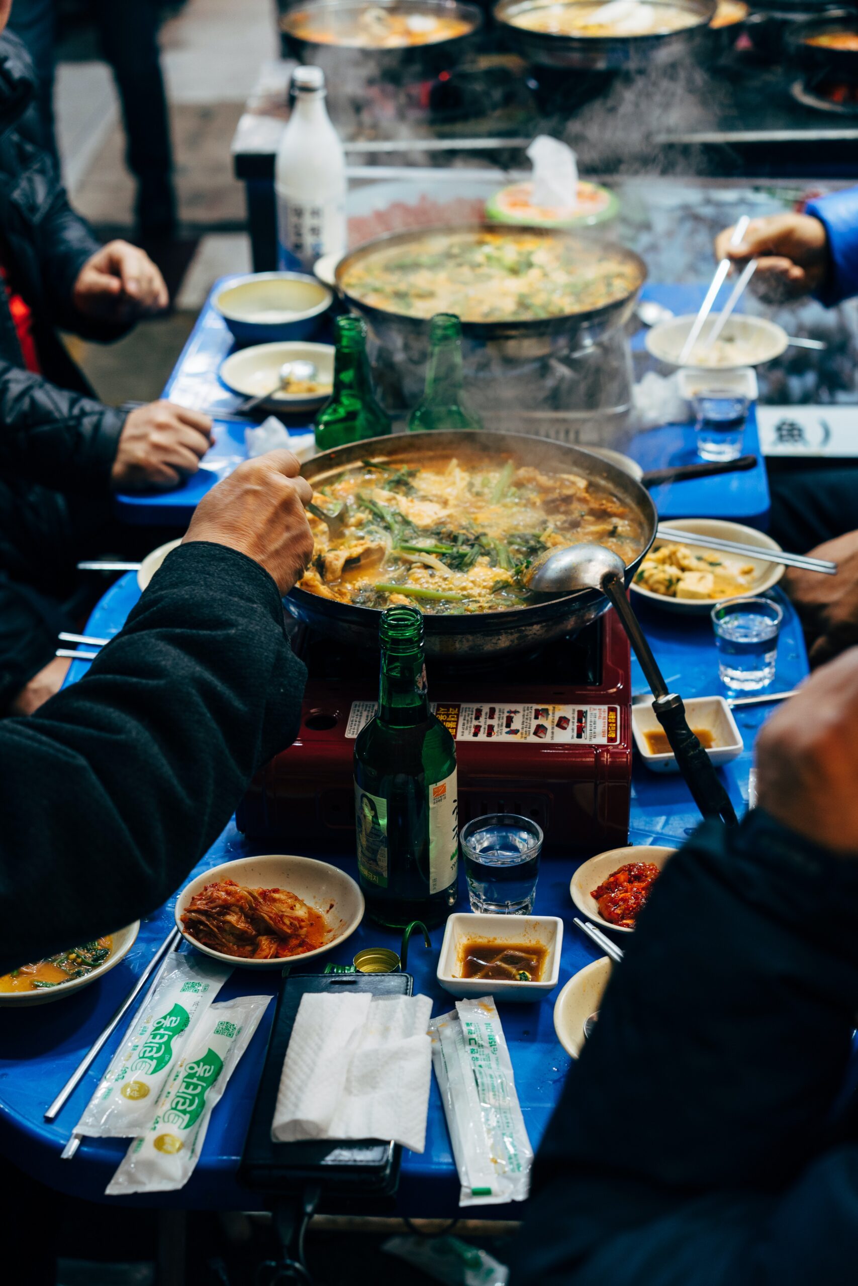 Korean food and drinks